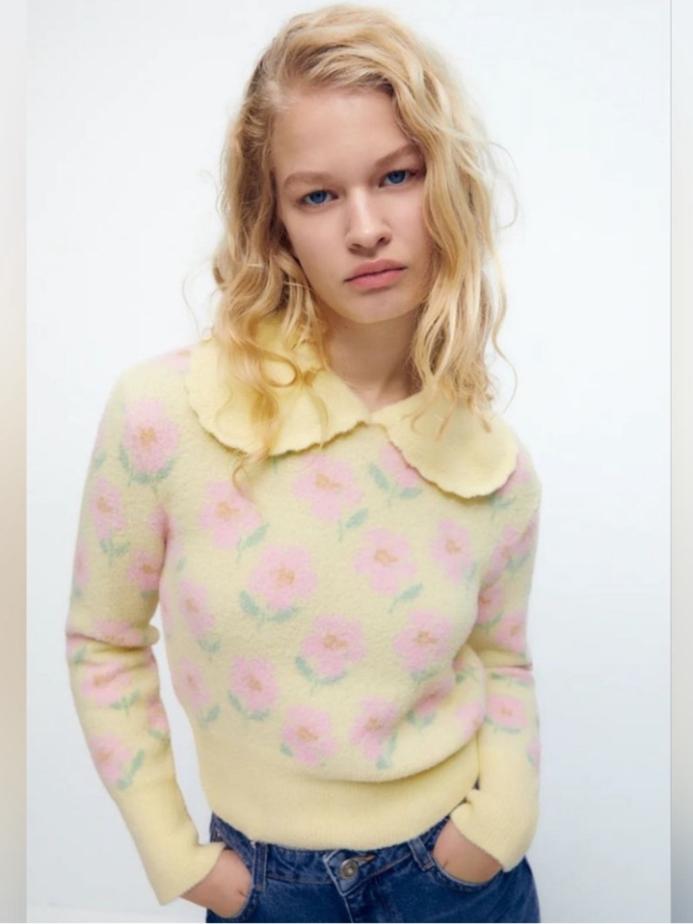 Zara Collared Sweater